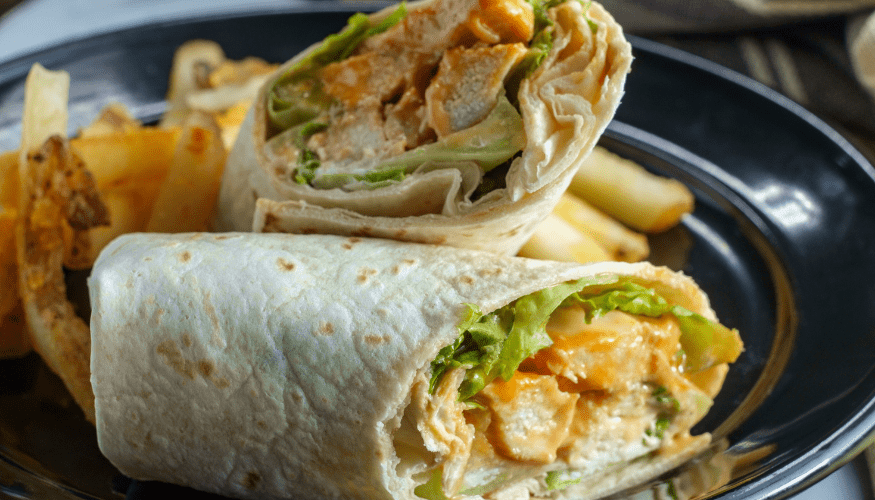 Flavorful Chicken Wrap