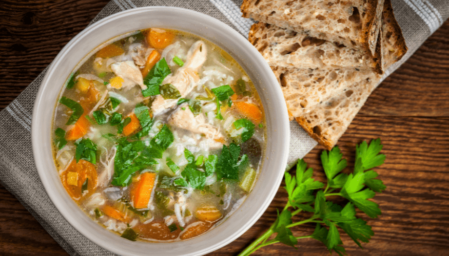 Simple Chicken Vegetable Soup