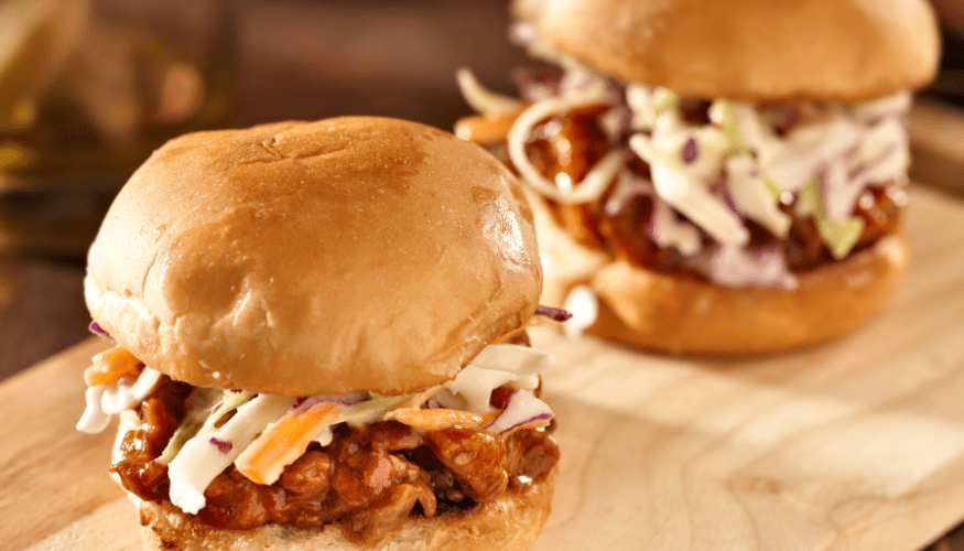 Slow Cooker Buffalo Chicken Sliders