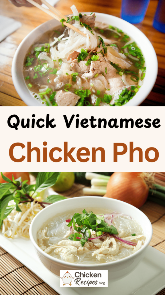 Vietnamese Chicken Pho