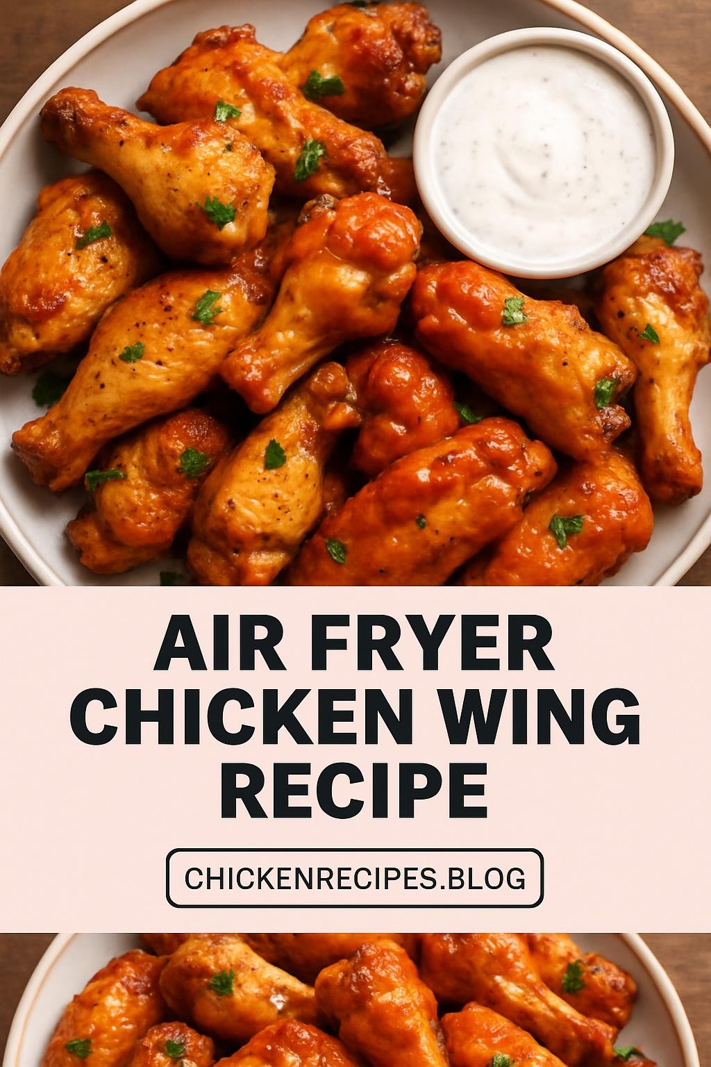air fryer chicken wing recipe