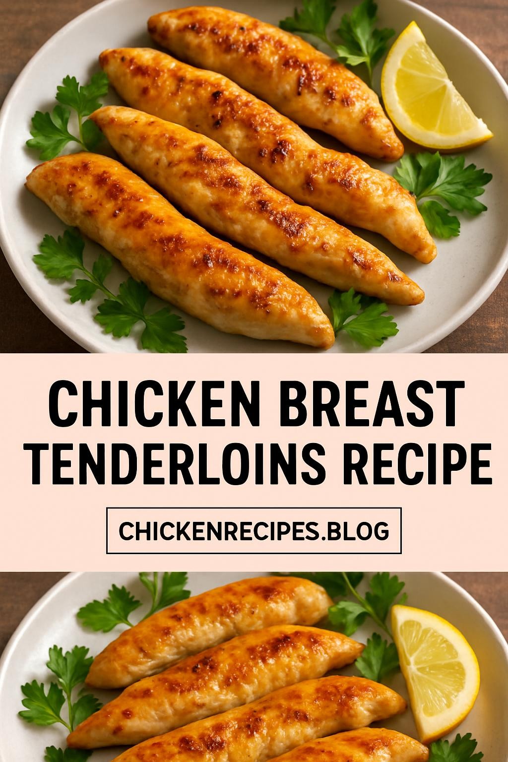 chicken breast tenderloins recipe
