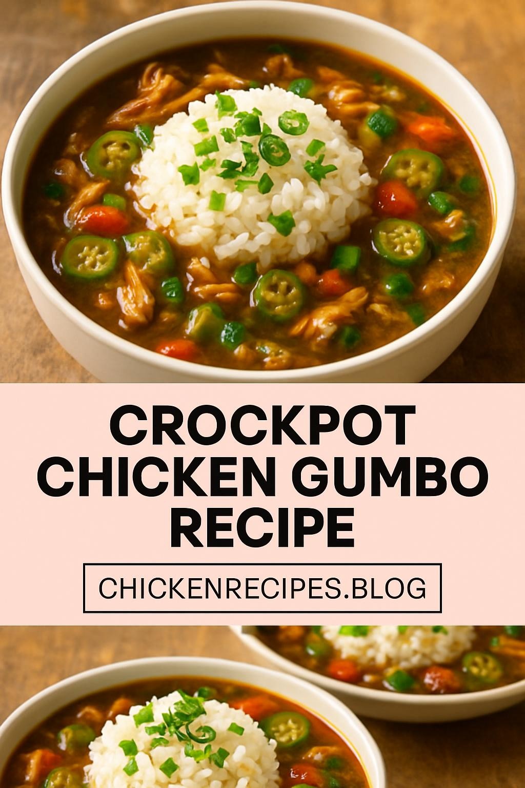crockpot chicken gumbo recipe