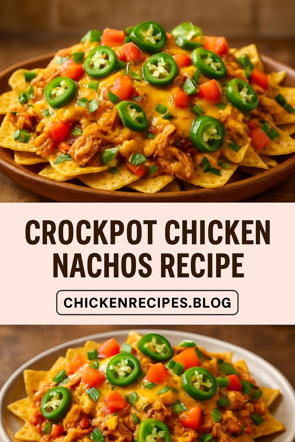 crockpot chicken nachos recipe