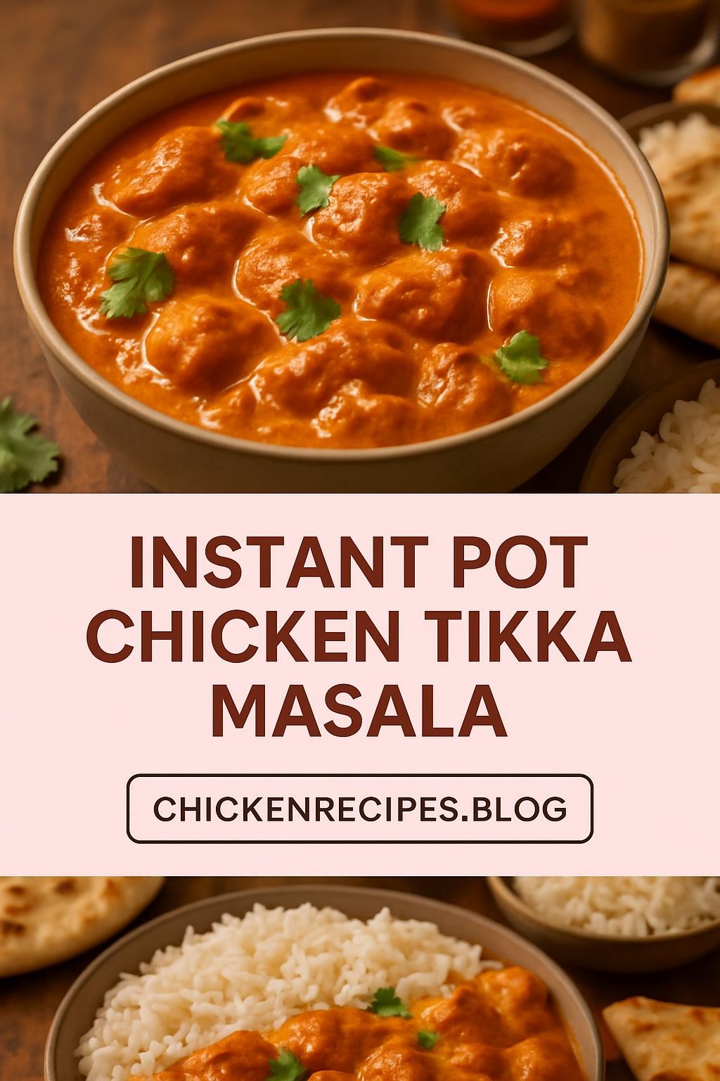 instant pot chicken tikka masala