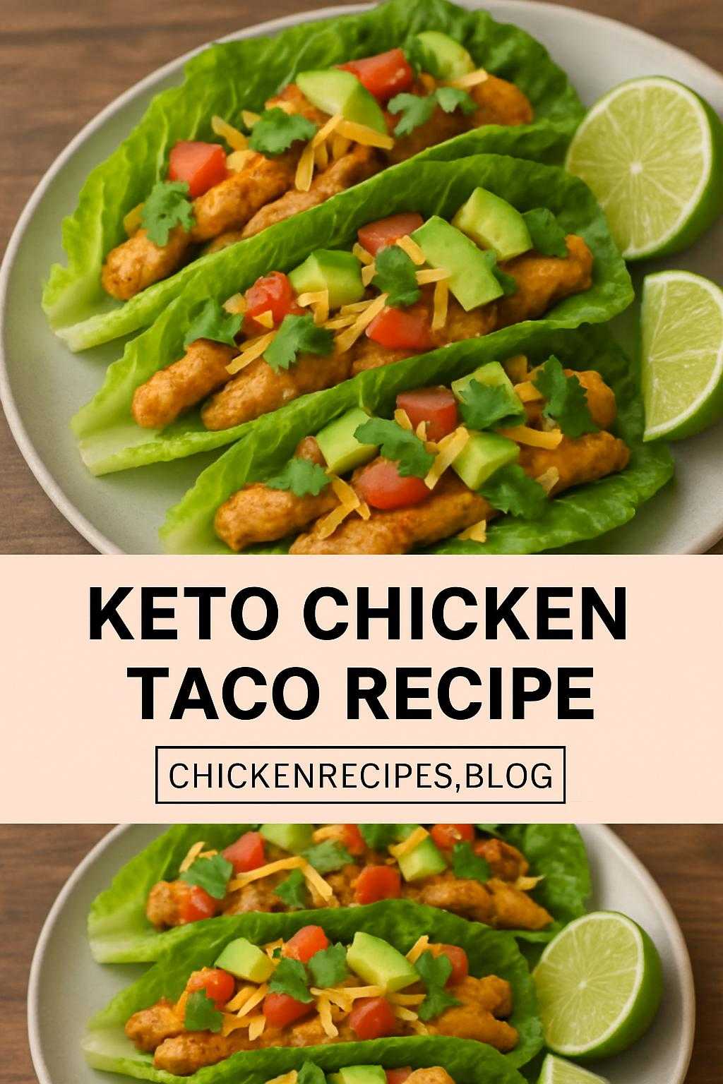 keto chicken taco recipe