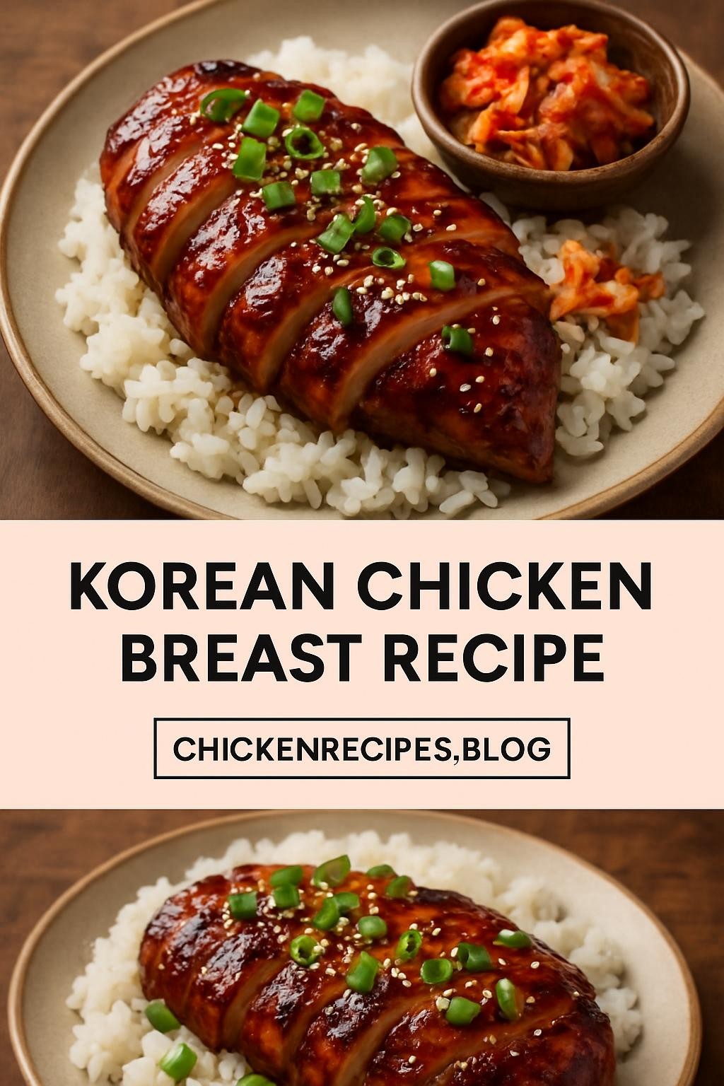 korean chicken breast recipe