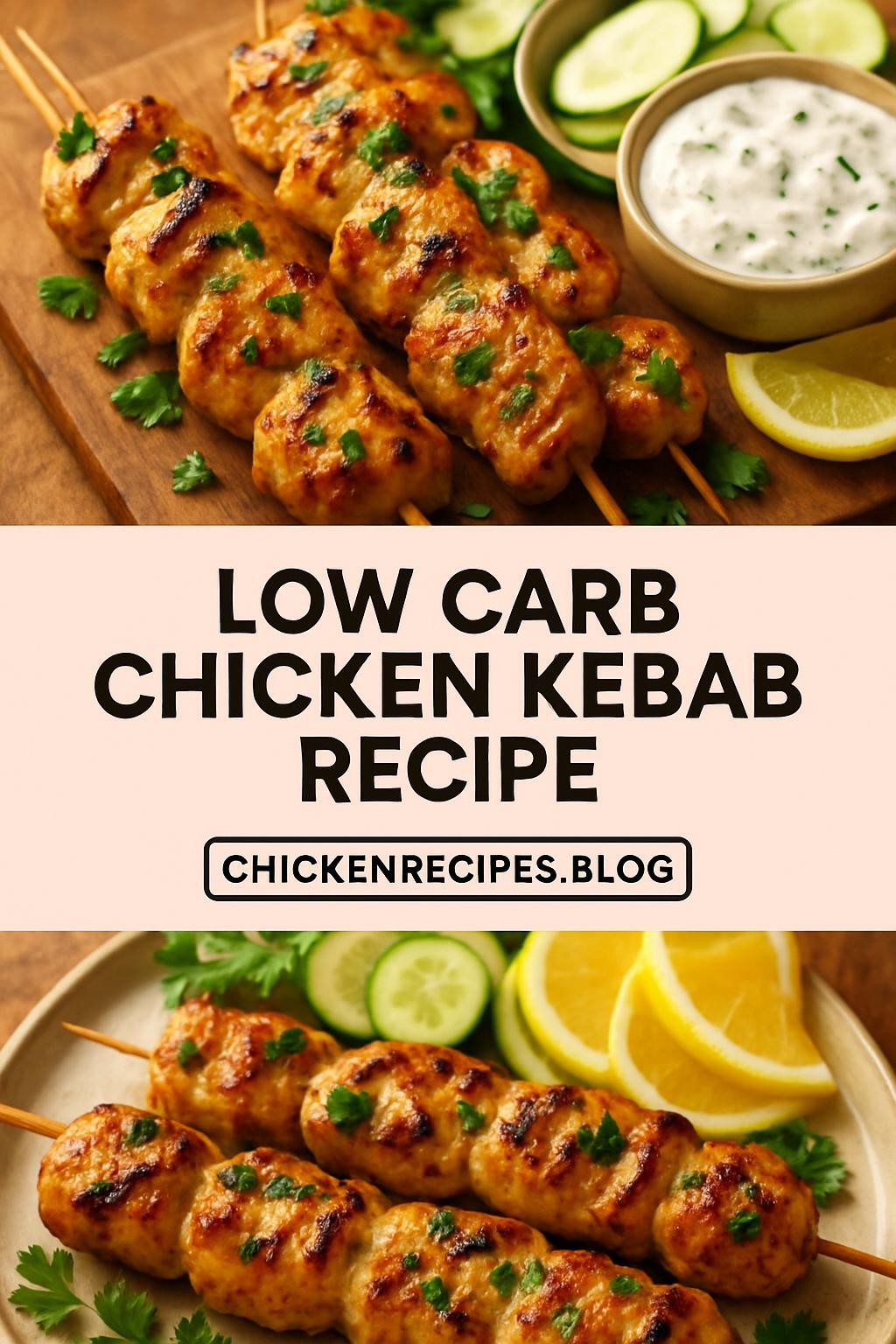 low carb chicken kebab recipe