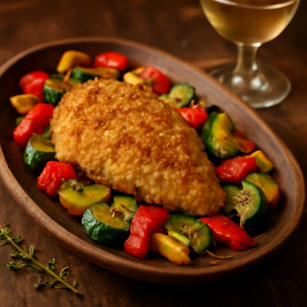 air fryer panko chicken