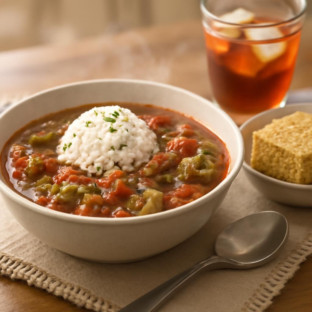 crockpot chicken gumbo recipe