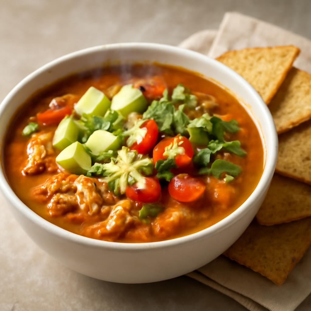 low carb chicken enchilada soup recipe