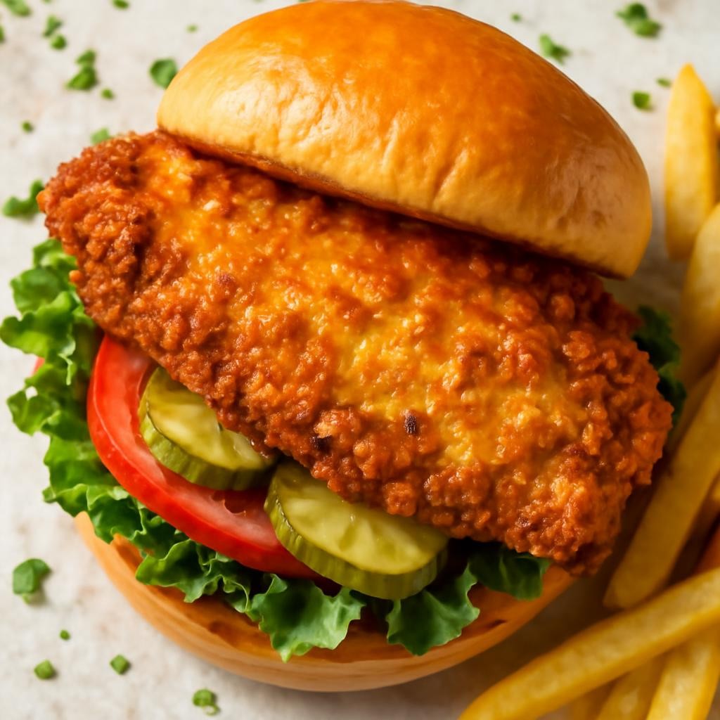 air fryer chicken sandwich