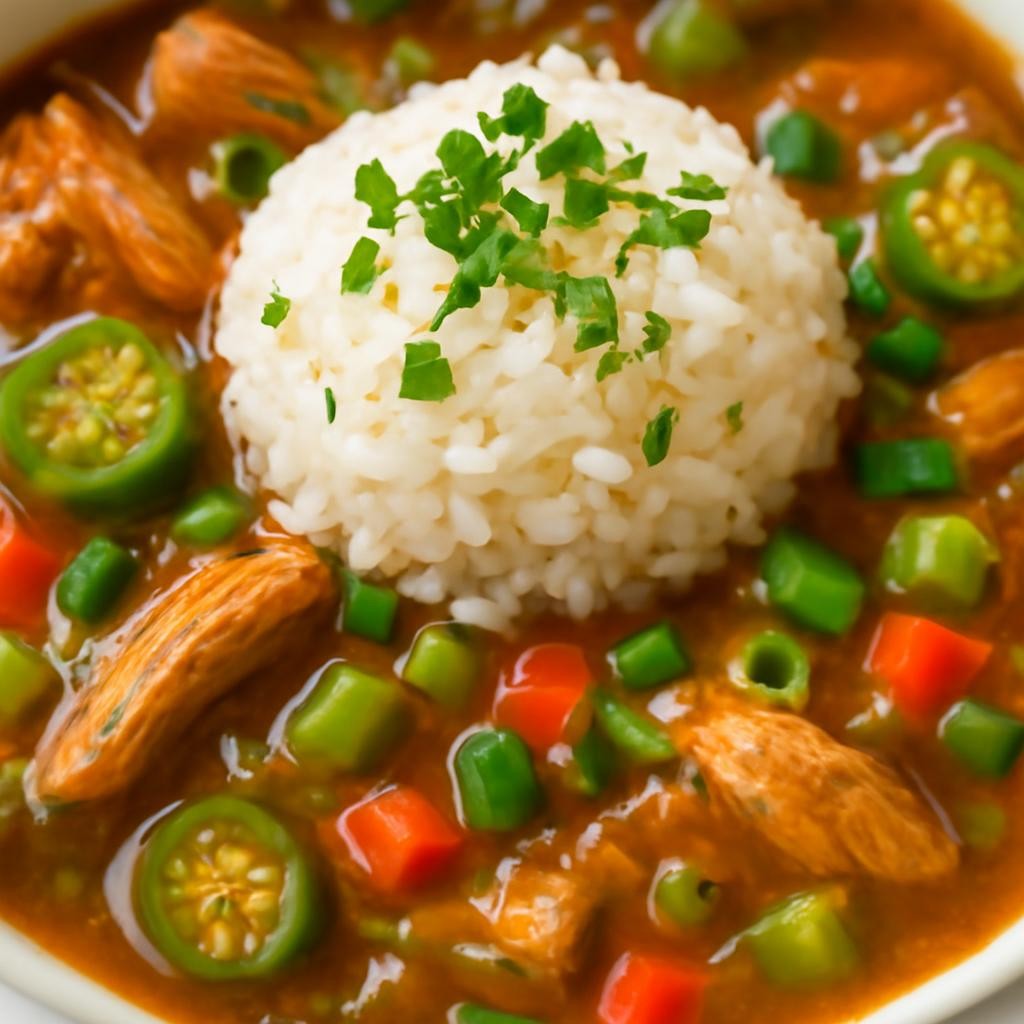 crockpot chicken gumbo recipe