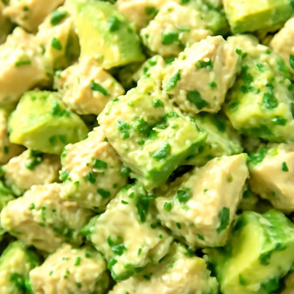 keto avocado chicken salad recipe