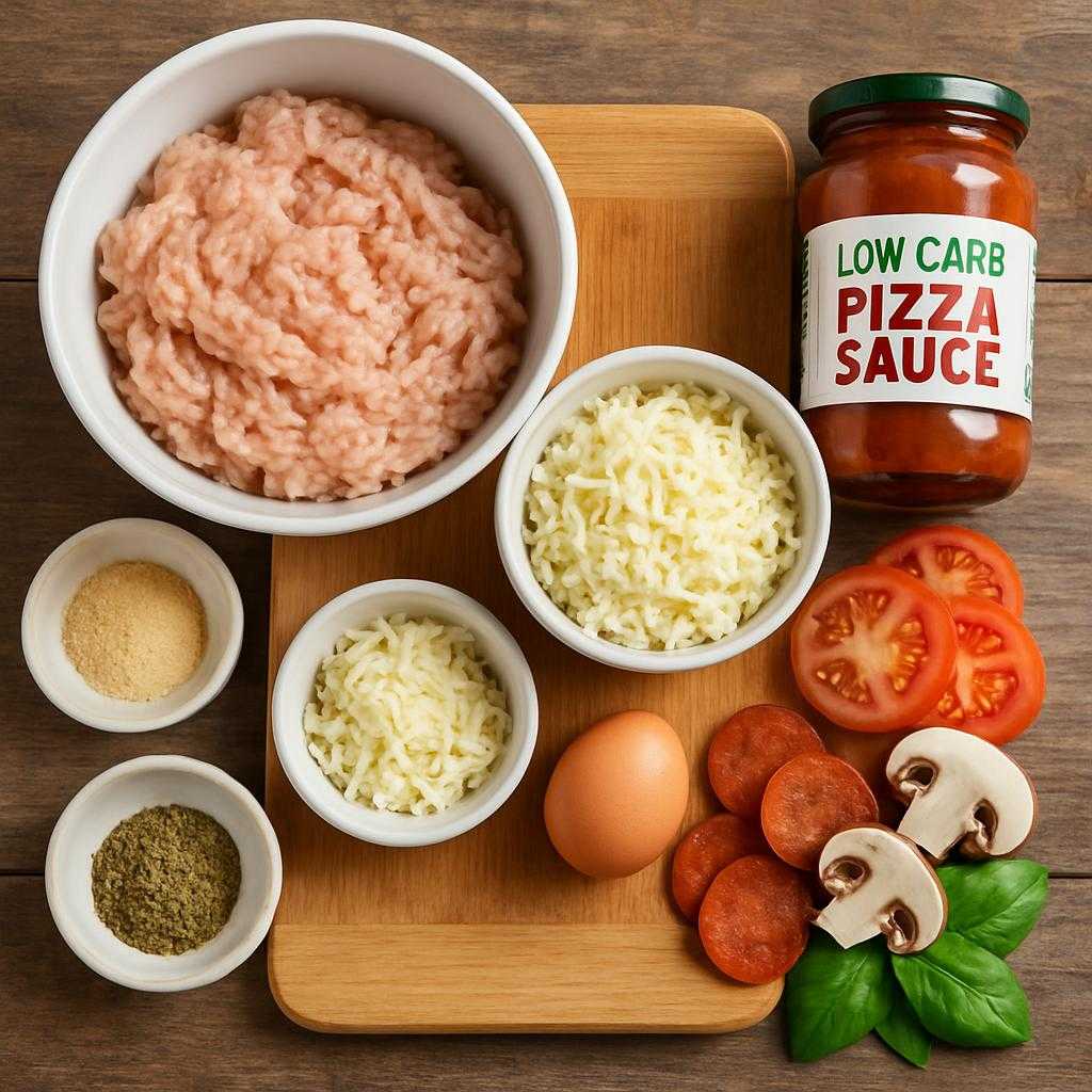 low carb chicken crust pizza recipe