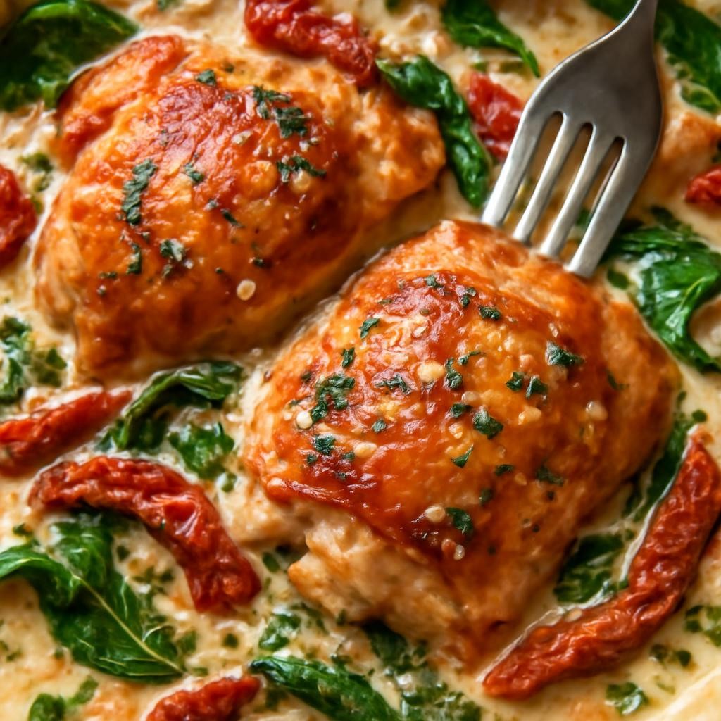 tuscan chicken thigh recipe