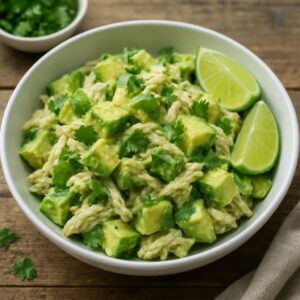 Keto Avocado Chicken Salad