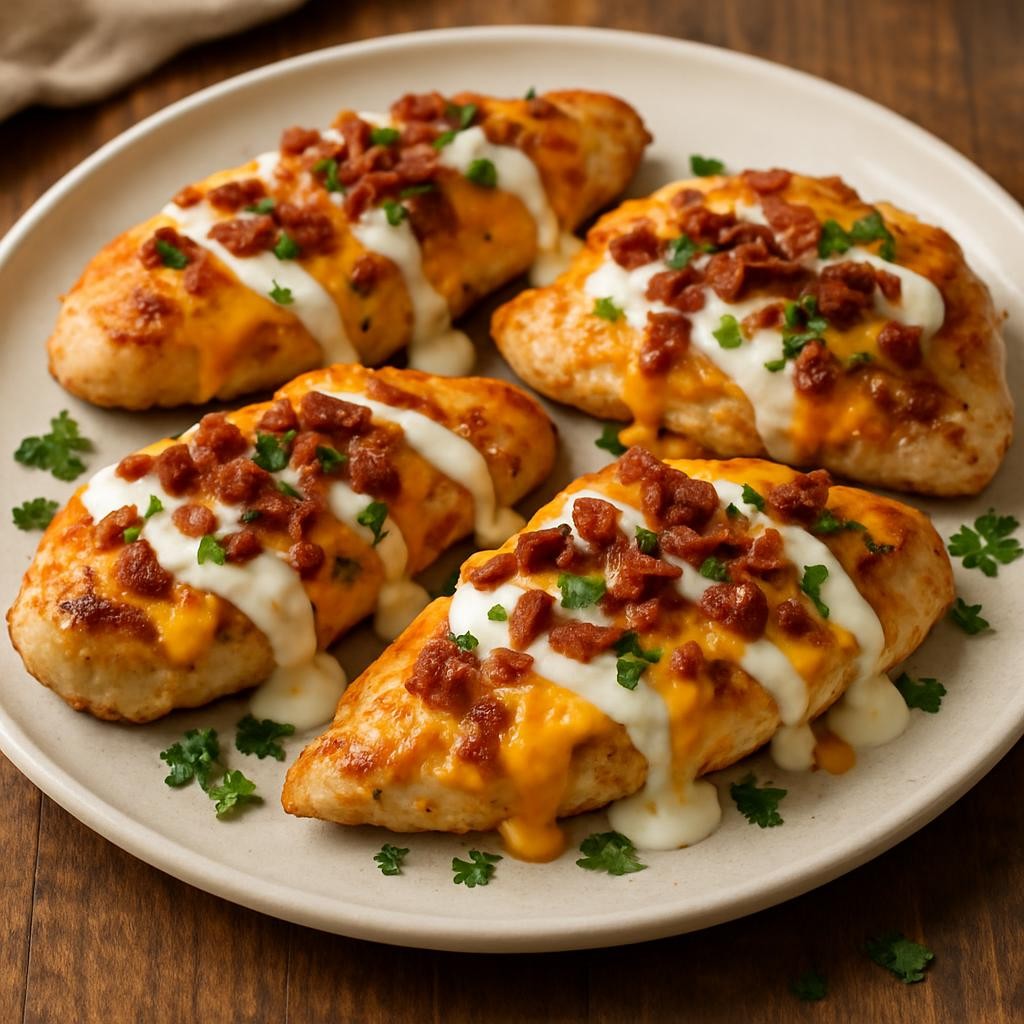 keto bacon ranch chicken recipe
