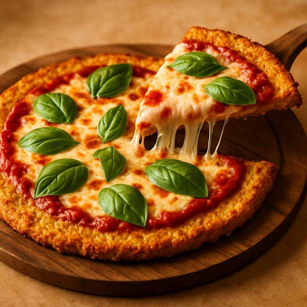 low carb chicken crust pizza recipe
