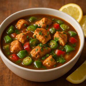 Low Carb Chicken Gumbo