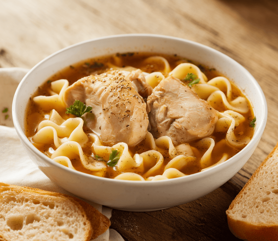 instant pot chicken and noodles