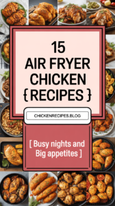 15 Air Fryer Chicken Recipes
