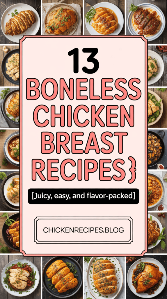 Boneless Chicken Breast Recipes