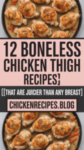 Boneless Chicken Thigh Recipes
