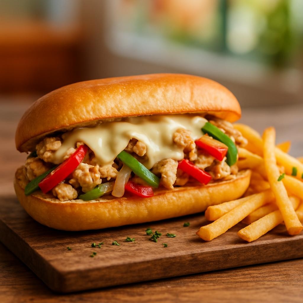 Chicken Philly Cheesesteak