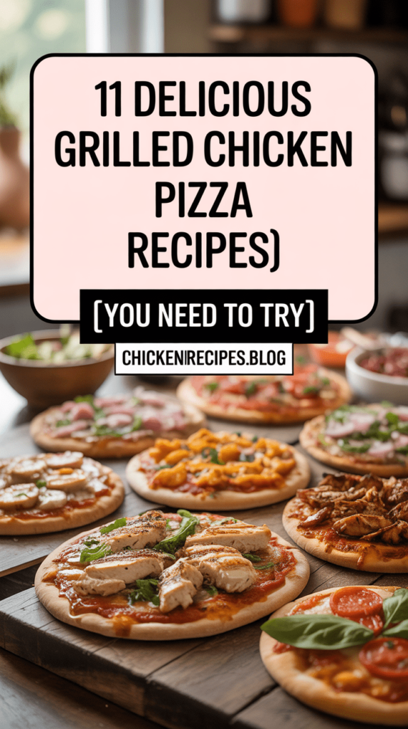 Chicken Pizza Recipes