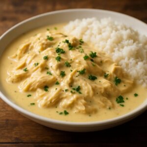 Crockpot Creamy Garlic Chicken