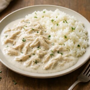 Crockpot Creamy Ranch Chicken