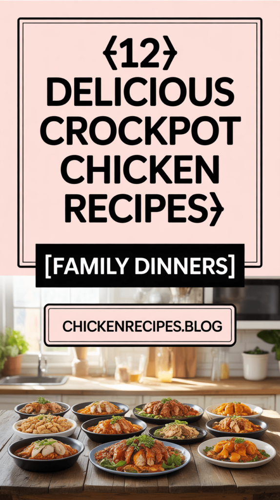 Delicious Crockpot Chicken Recipes
