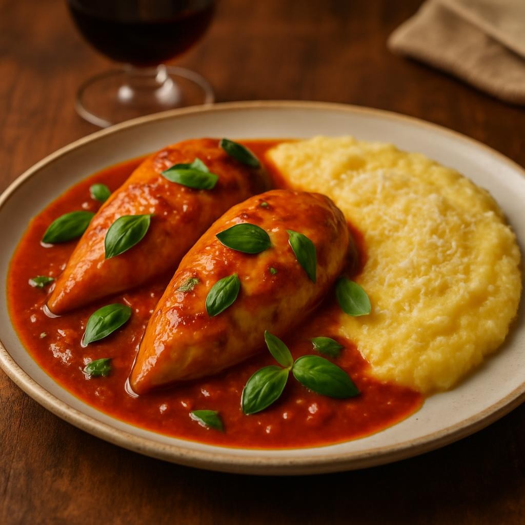 Easy Chicken in Tomato Sauce