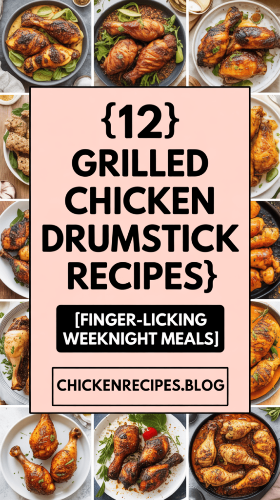 Grilled Chicken Drumstick Recipes