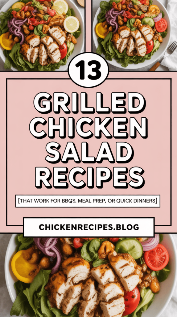 Grilled Chicken Salad Recipes