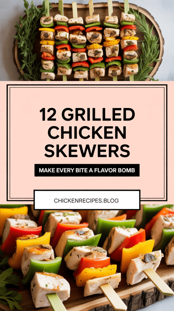 Grilled Chicken Skewers