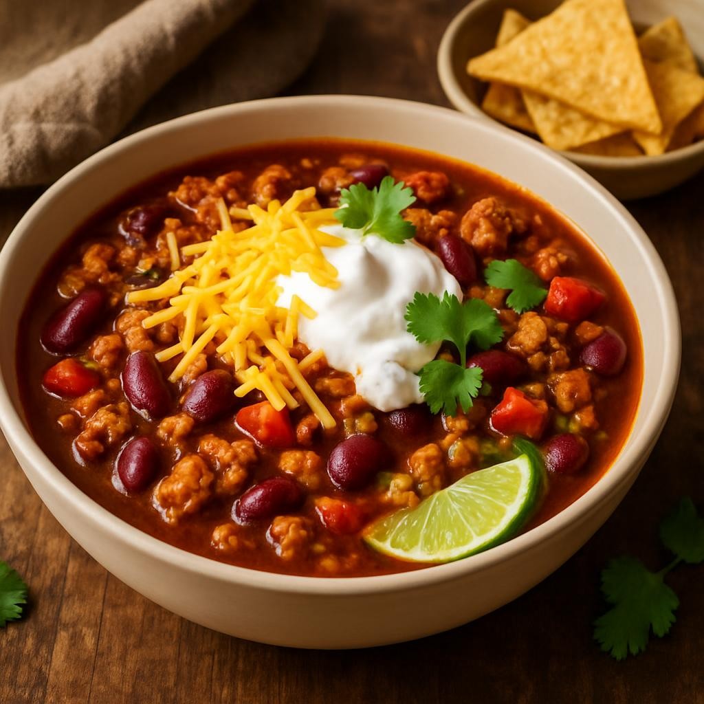 Ground Chicken Chili