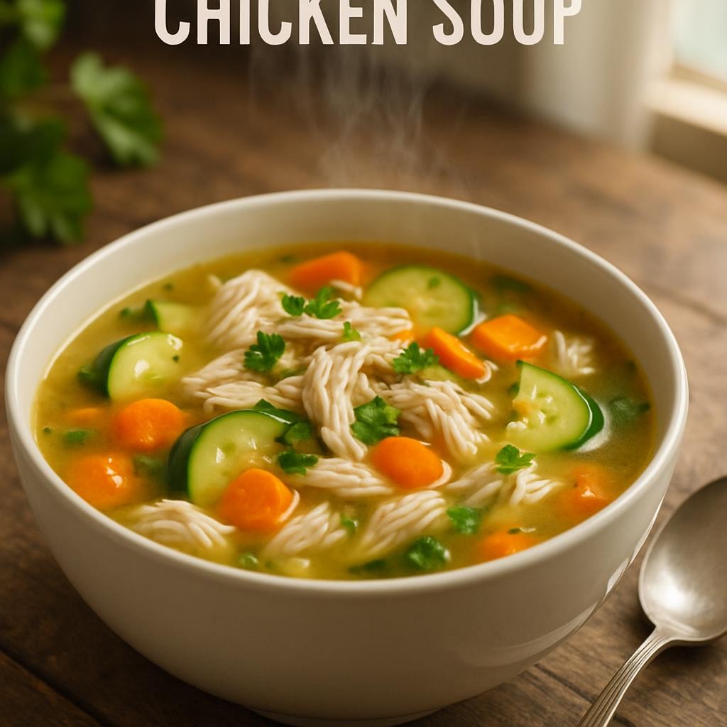Low Carb Crock Pot Chicken Soup