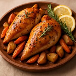 Roasted Split Chicken Breast