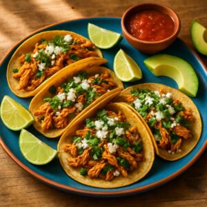 Shredded Chicken Tacos