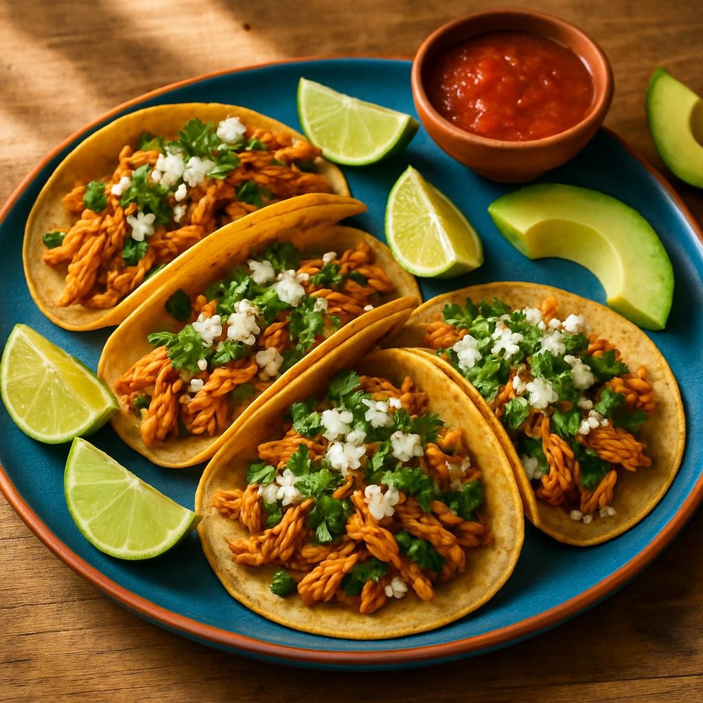Shredded Chicken Tacos
