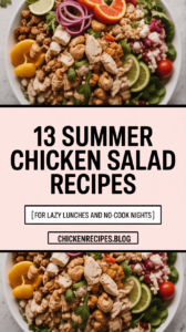 Summer Chicken Salad Recipes