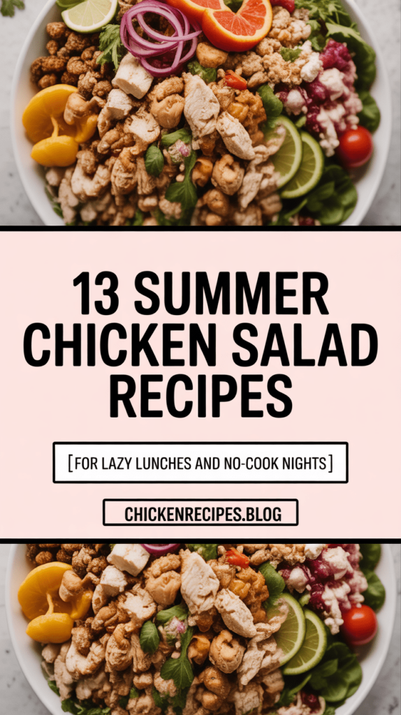 Summer Chicken Salad Recipes