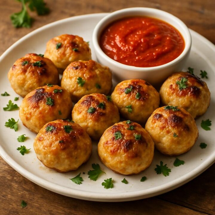 Air Fryer Chicken Meatballs
