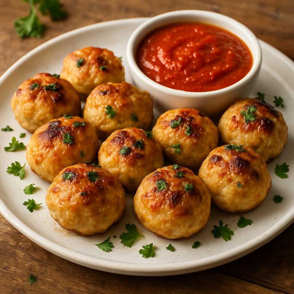 air fryer chicken meatballs