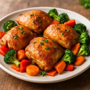 Air Fryer Frozen Chicken Thighs