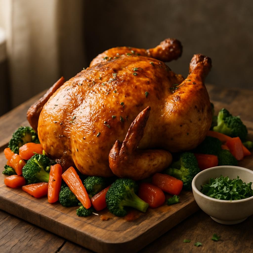 Air Fryer Roast Chicken
