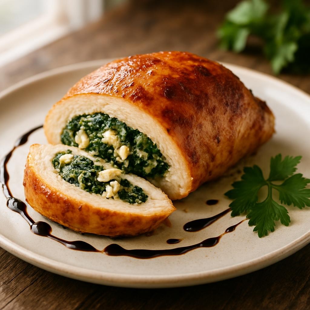 Air Fryer Stuffed Chicken Breast