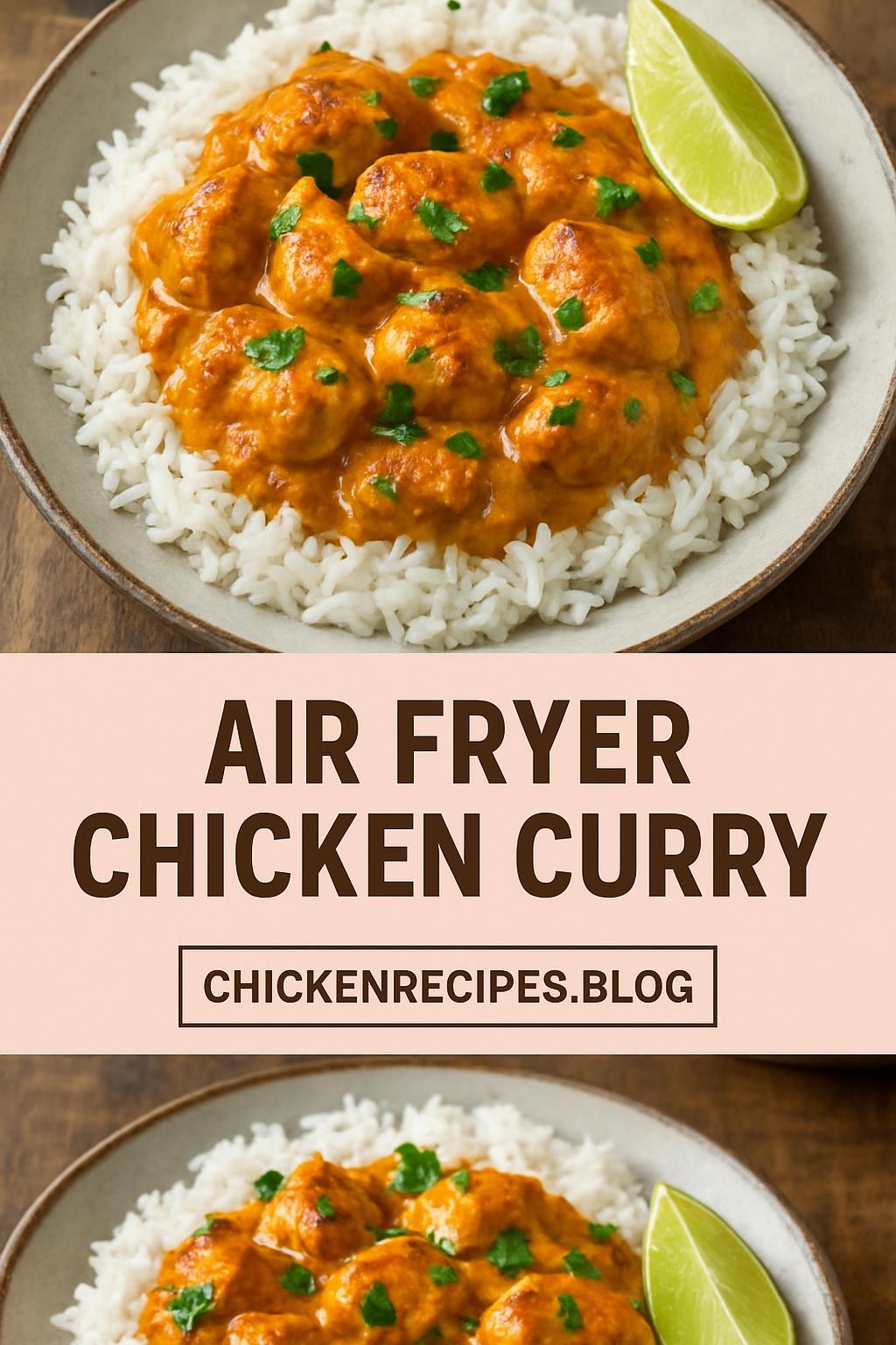 Air Fryer Chicken Curry